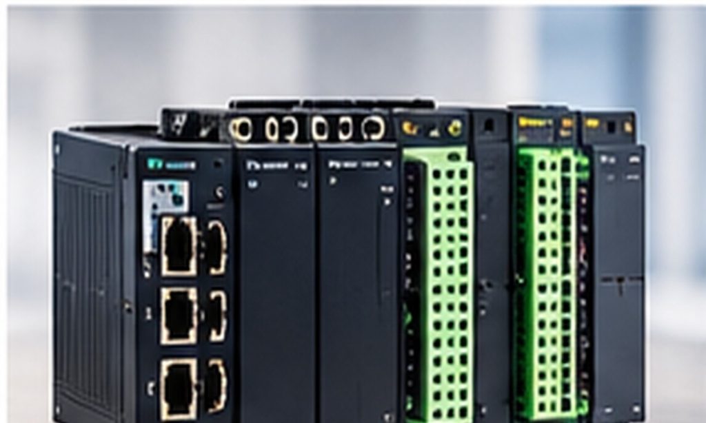 PLC صنعتی در سیستم اتوماسیون و کنترل ماشین